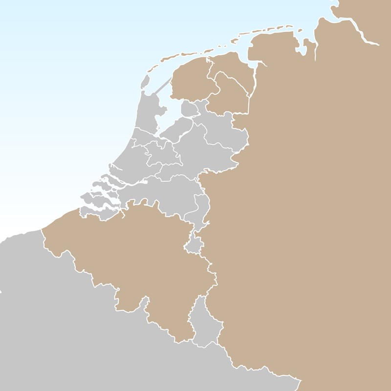 Noord Nederland Duitsland België